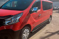 Renault Trafic 2001–2015 Bočné rúrky BB002 Black (2 ks, nerez) fotografia 4