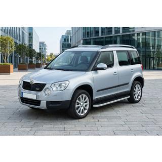 Bočné nášľapy Tayga Grey (2 ks, hliník) Skoda Yeti 2009–2017 fotografia 1