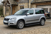 Skoda Yeti 2009–2017 Bočné nášľapy RedLine Black (2 ks, hliník) fotografia 1