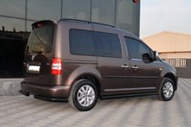 Volkswagen Caddy 2015–2020 Bočné rúrky BB001 Black (2 ks, nerez) fotografia 7