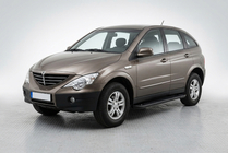 SsangYong Action 2005–2018 Bočné nášľapy Allmond Black (2 ks, hliník) fotografia 1