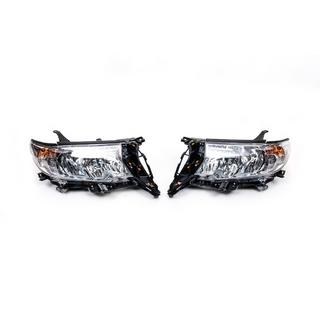 Originálne reflektorové predné svetlomety (2017+, 2 ks) Toyota Land Cruiser Prado 150 2009–2023 fotografia 3
