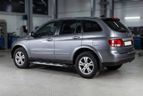 SsangYong Action 2005–2018 Bočné nášľapy Sunrise (2 ks, hliník) fotografia 1