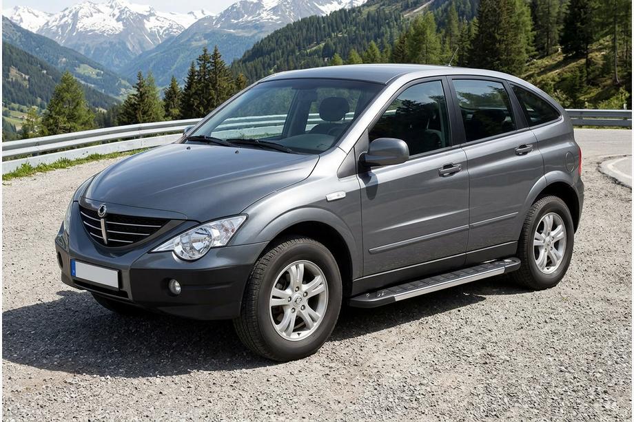 SsangYong Action 2005–2018 Bočné nášľapy RedLine V1 (2 ks, hliník) Image