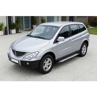 Bočné prahy Line (2 ks, hliník) SsangYong Action 2005–2018 fotografia 1