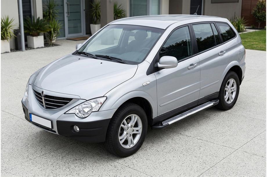 SsangYong Action 2005–2018 Bočné prahy Line (2 ks, hliník) Image