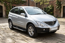 SsangYong Action 2005–2018 Bočné nášľapy Duru (2 ks, hliník) fotografia 1