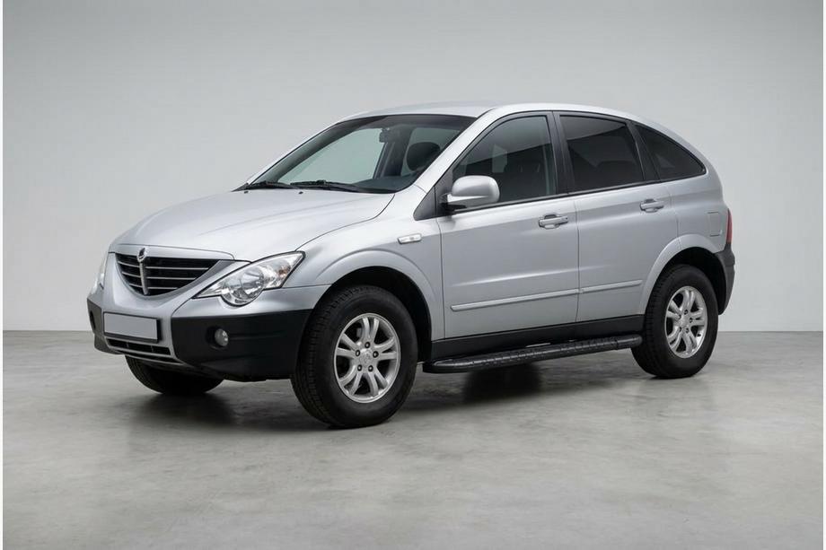 SsangYong Action 2005–2018 Bočné nášľapy Bosphorus Black (2 ks, hliník) Image
