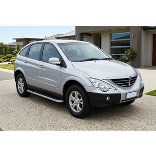 Bočné nášľapy Tayga Grey (2 ks, hliník) SsangYong Action 2005–2018 fotografia 1