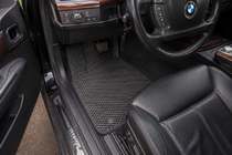BMW 7. séria E65/66 2001–2008 EVA rohože do interiéru (pre E66, čierne) fotografia 1