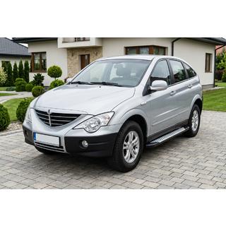 Bočné nášľapy Allmond Grey (2 ks, hliník)