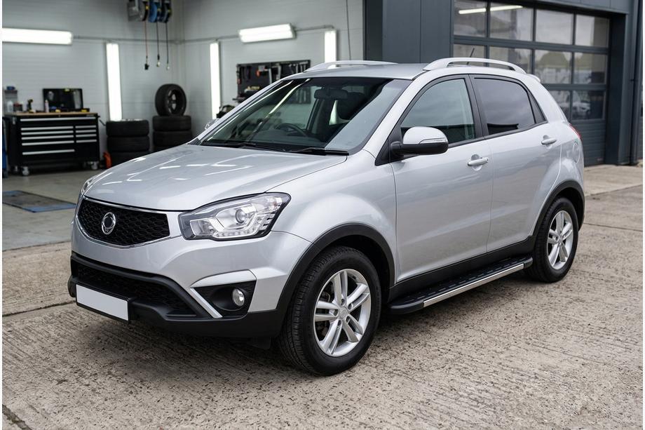 SsangYong Korando 2010–2019 Bočné nášľapy Duru (2 ks, hliník) Image