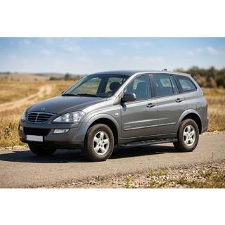 Bočné nášľapy RedLine Black (2 ks, hliník) SsangYong Kyron 2005–2014 fotografia 1