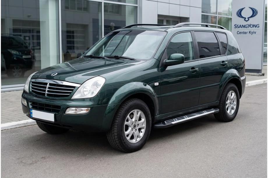 SsangYong Rexton I 2001–2017 Bočné nášľapy Sunrise (2 ks, hliník) 2012-2017 Image