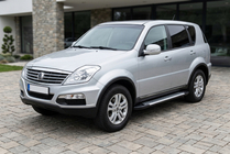 SsangYong Rexton I 2001–2017 Bočné prahy Line (2 ks, hliník) 2005-2012 fotografia 1