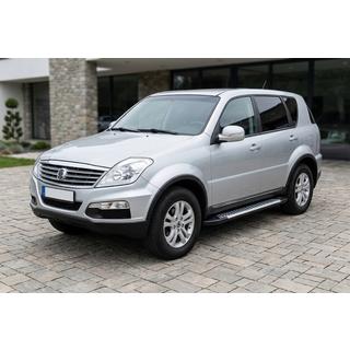 Bočné prahy Line (2 ks, hliník) SsangYong Rexton I 2001–2017 fotografia 1