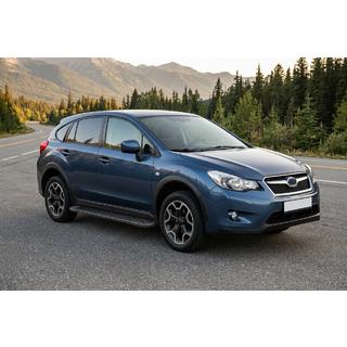 Bočné nášľapy Allmond Black (2 ks, hliník) Subaru XV 2011–2017 fotografia 1