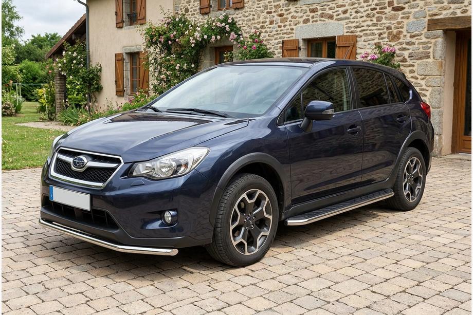 Subaru XV 2011–2017 Bočné prahy Maydos V1 (2 ks, hliník ↗ nehrdzavejúca oceľ) Image