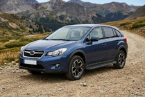 Subaru XV 2011–2017 Bočné nášľapy Bosphorus Black (2 ks, hliník) fotografia 1