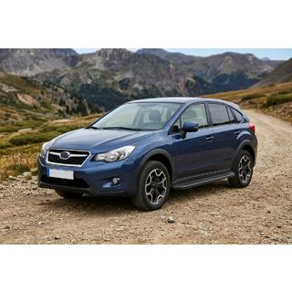 Bočné nášľapy Bosphorus Black (2 ks, hliník) Subaru XV 2011–2017 fotografia 1