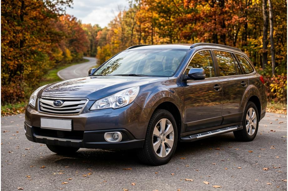 Subaru Outback 2009–2014 Bočné nášľapy Sunrise (2 ks, hliník) Image