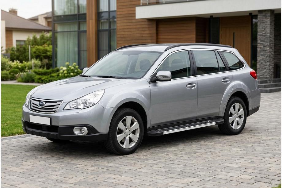 Subaru Outback 2009–2014 Bočné nášľapy RedLine V1 (2 ks, hliník) Image