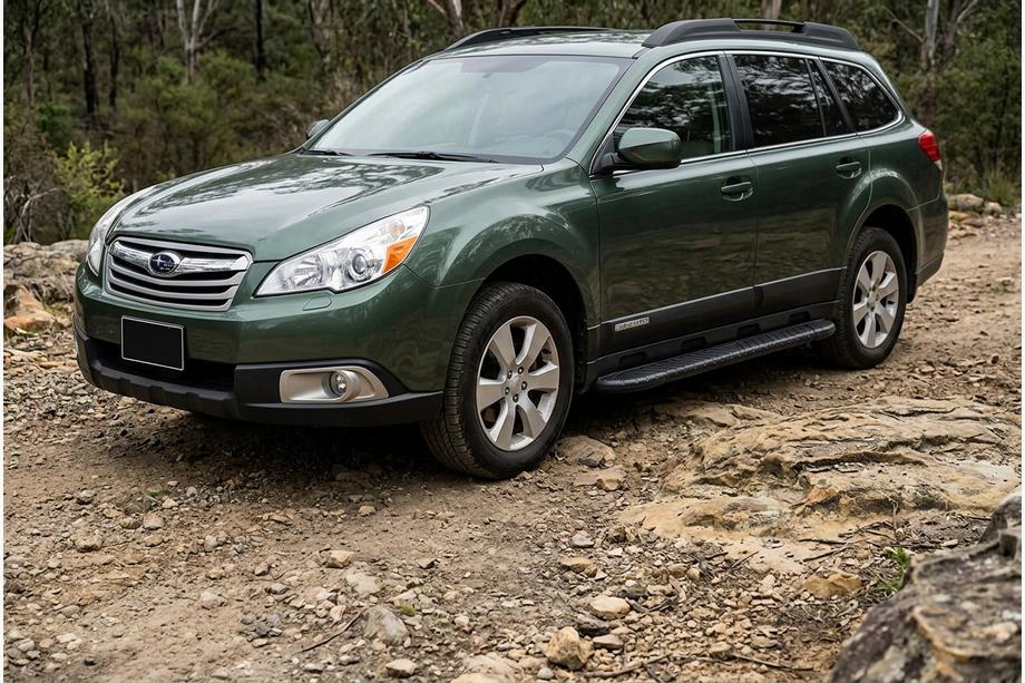 Subaru Outback 2009–2014 Bočné nášľapy Bosphorus Black (2 ks, hliník) Image