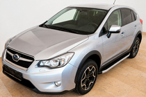 Subaru Forester 2013–2018 Bočné nášľapy Fullmond (2 ks, hliník) fotografia 1