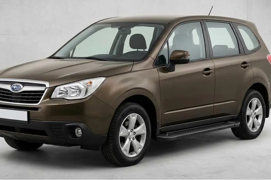 Subaru Forester 2013–2018 Bočné nášľapy Allmond Black (2 ks, hliník) Image