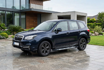 Subaru Forester 2013–2018 Bočné nášľapy Sunrise (2 ks, hliník) fotografia 1