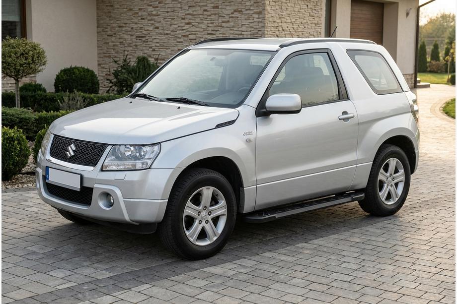 Suzuki Grand Vitara 2005–2017 Bočné nášľapy RedLine Black (2 ks, hliník) Image