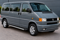 Volkswagen T4 Transporter 1990–2003 Bočné nášľapy Duru (2 ks, hliník) fotografia 1