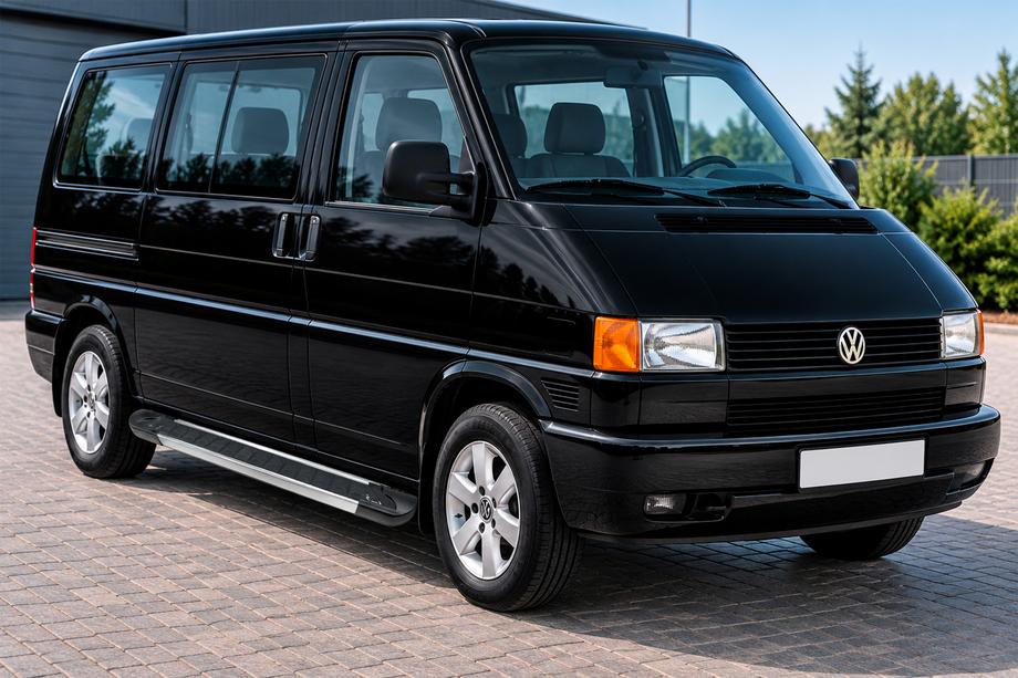 Volkswagen T4 Caravelle/Multivan 1990–2003 Bočné nášľapy RedLine V1 (2 ks, hliník) Dlhý rázvor Image