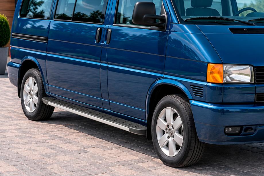 Volkswagen T4 Caravelle/Multivan 1990–2003 Bočné nášľapy Duru (2 ks, hliník) Image