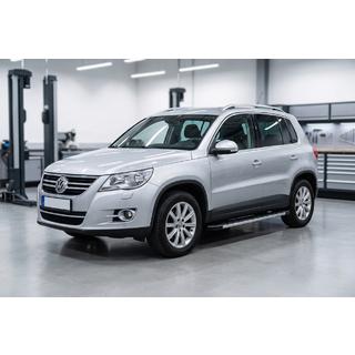 Bočné nášľapy Duru (2 ks, hliník) Volkswagen Tiguan 2007–2016 fotografia 1