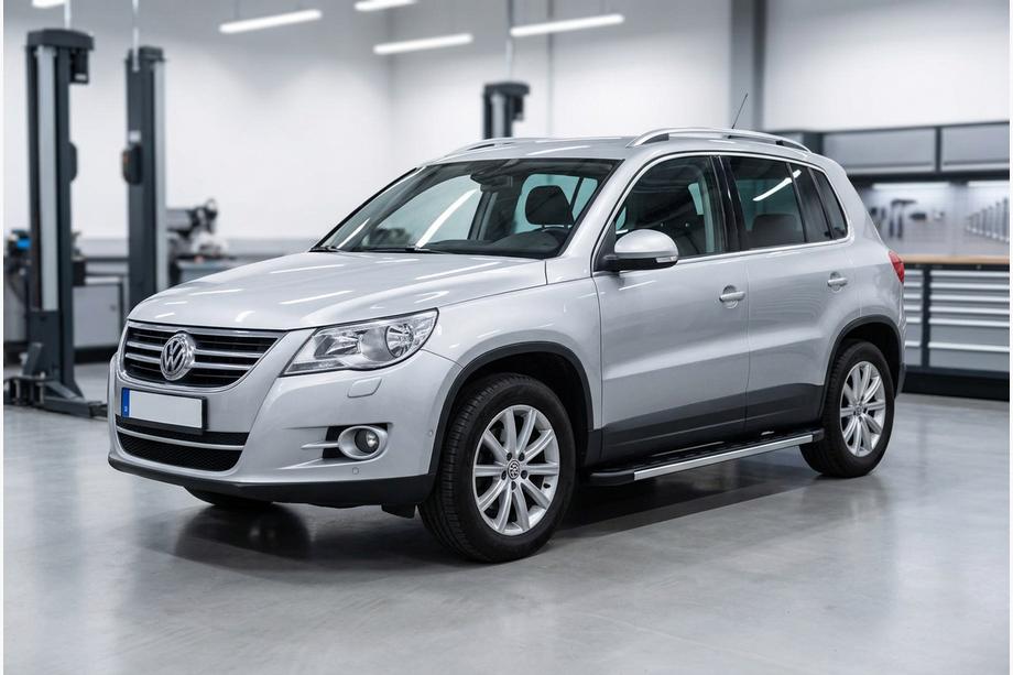 Volkswagen Tiguan 2007–2016 Bočné nášľapy Duru (2 ks, hliník) Image