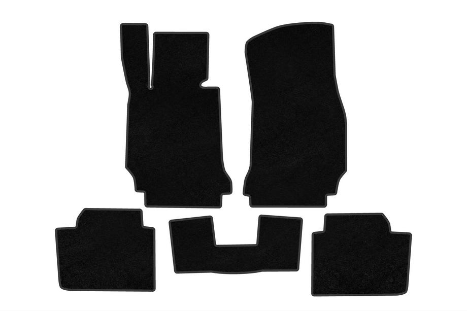 BMW 4 séria F32/F33/F36 2012–2020 Prémiové textilné rohože (pre F36, čierne) Image