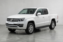 Volkswagen Amarok 2010–2022 Bočné nášľapy Allmond Black (2 ks, hliník) fotografia 1