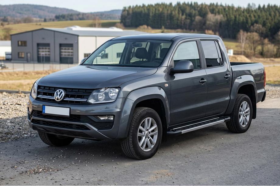 Volkswagen Amarok 2010–2022 Bočné nášľapy RedLine V1 (2 ks, hliník) Image