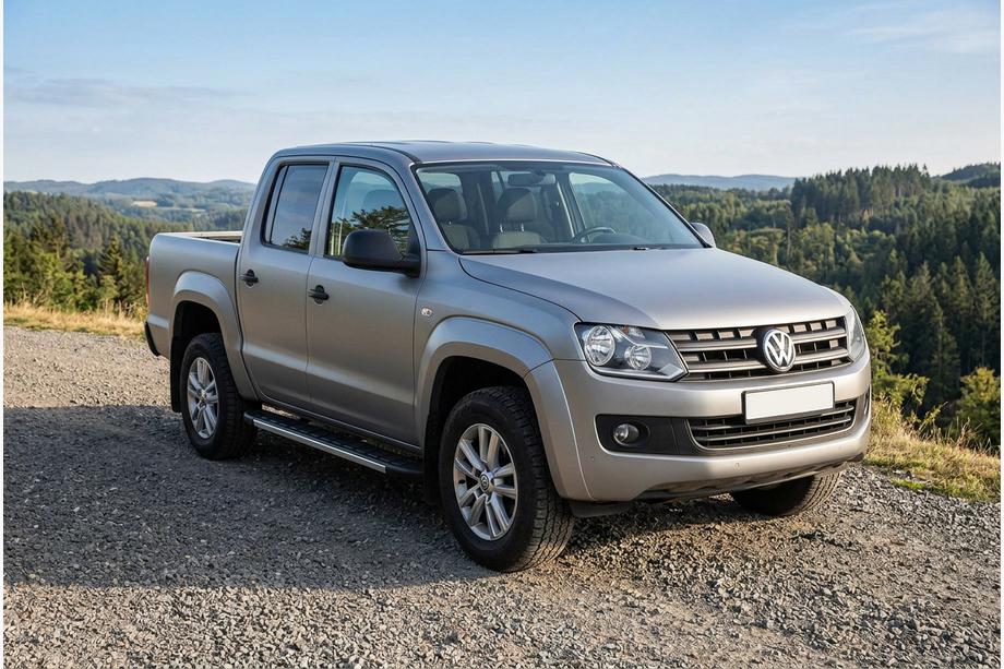 Volkswagen Amarok 2010–2022 Bočné nášľapy Duru (2 ks, hliník) Image
