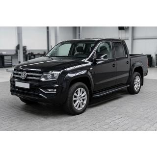 Bočné nášľapy Bosphorus Black (2 ks, hliník) Volkswagen Amarok 2010–2022 fotografia 1