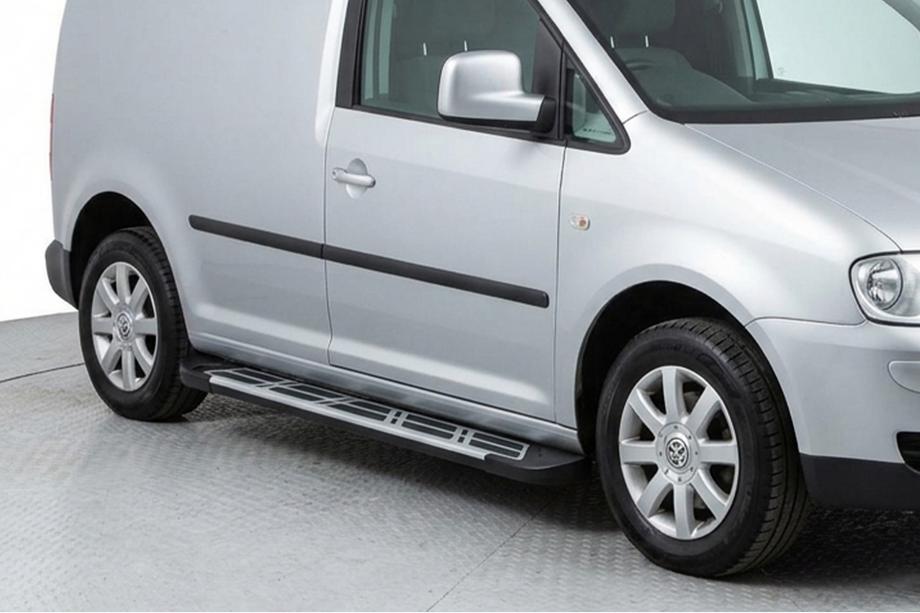 Volkswagen Caddy 2010–2015 Bočné nášľapy Sunrise (2 ks, hliník) Image