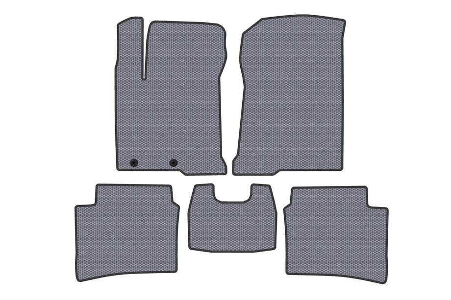 Hyundai I-20 2020– Gumové rohože Carsuit (Sivé) Image