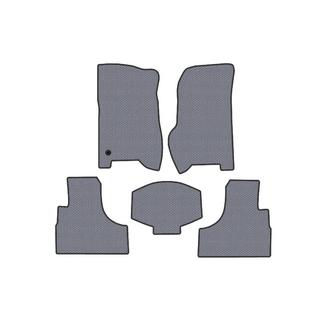 Gumové rohože Carsuit (Sivé) Jeep Cherokee/Liberty 2002–2007 fotografia 1