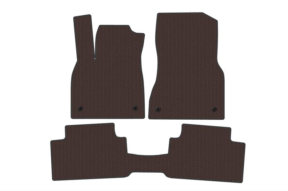 Audi Q6 2022– Gumové koberce Carsuit (Hnedé) Image
