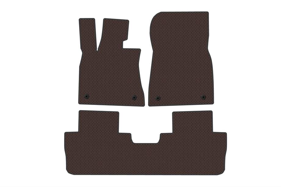 Lexus RX 2022– Gumové koberce Carsuit (Hnedé) Image