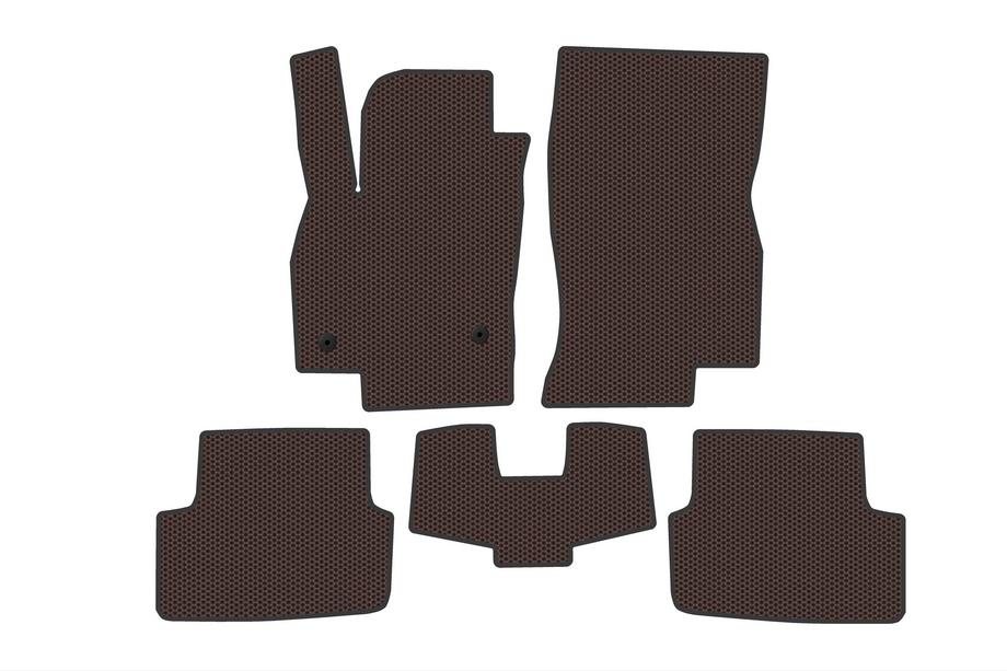 Seat Ibiza 2017– Gumové koberce Carsuit (Hnedé) Image