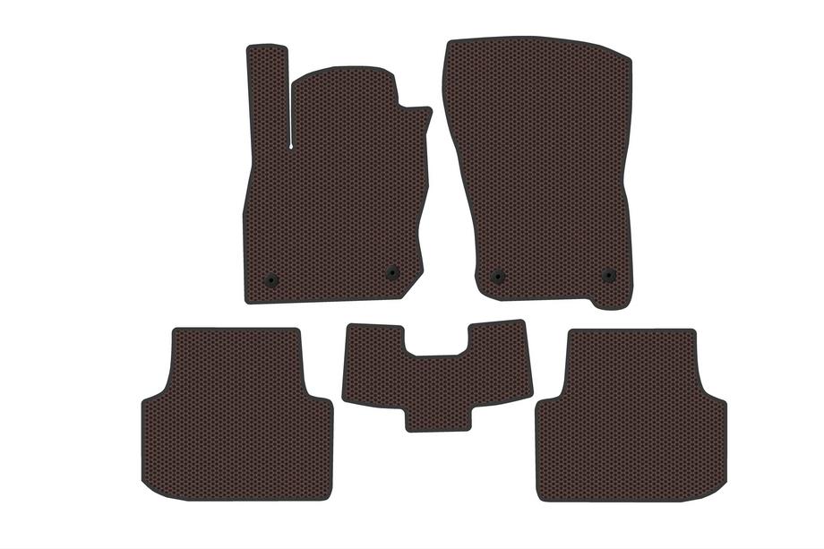 Seat Leon 2020– Gumové koberce Carsuit (Hnedé) Image