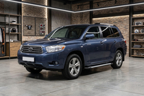Toyota Highlander 2008–2013 Bočné prahy Line (2 ks, hliník) fotografia 1