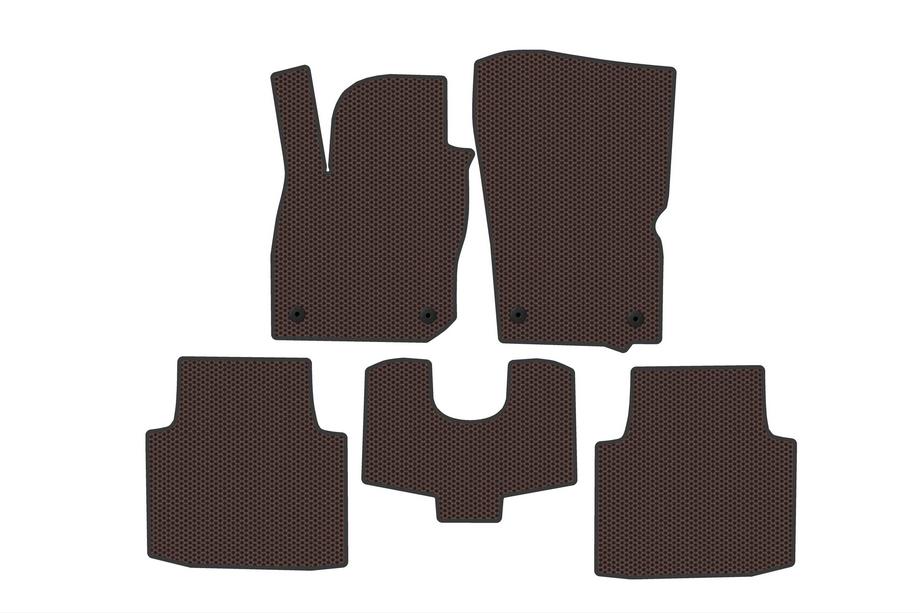 Volkswagen Passat B9 2023– Gumové rohože Carsuit (SW, hnedé) Image